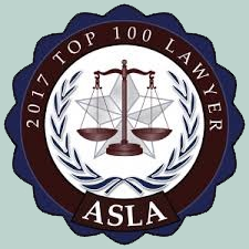 American Society of Legal Advocates - Top 100 - 2017